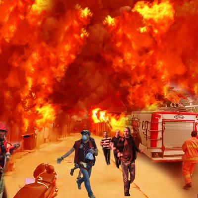 TANGERANG ON FIRE!!! 11 WAREHOUSES AND MANY HOUSES BURNED DOWN